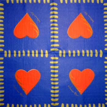 025 Heart / Hearts - 3-ply - Herlitz